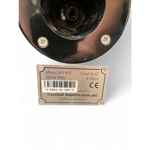 Used Marshall AVT412 Guitar Cabinet