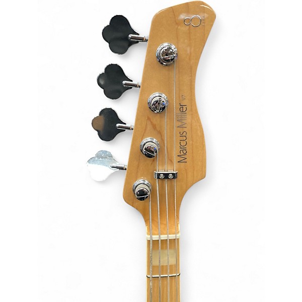 Used Sire Marcus Miller V7 Swamp Ash Natural Electric Bass Guitar