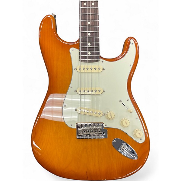 Used Fender American Professional Stratocaster SSS Honey Burst Solid Body Electric Guitar