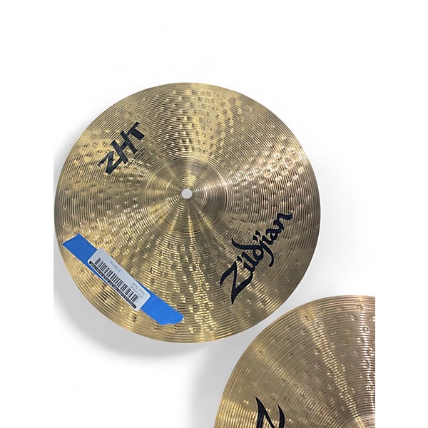 Used Zildjian 14in ZHT Rock Hi Hat Pair Cymbal