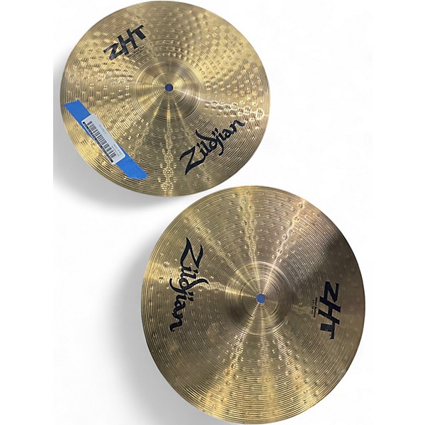 Used Zildjian 14in ZHT Rock Hi Hat Pair Cymbal