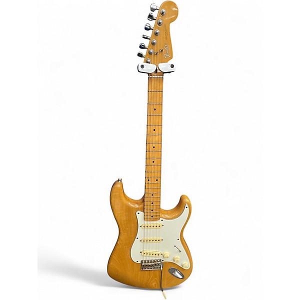 Used 1980s Fender Stratocaster Natural Solid Body Electric Guitar