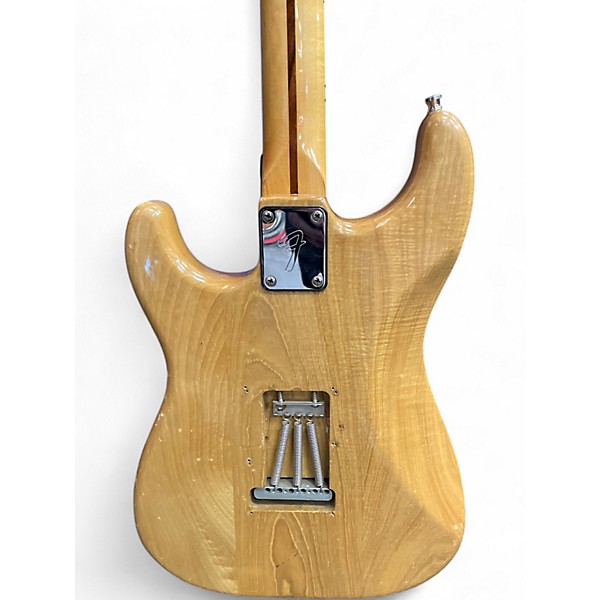 Used 1980s Fender Stratocaster Natural Solid Body Electric Guitar