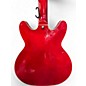 Used 2020s Hagstrom Viking Bass Trans Red Electric Bass Guitar