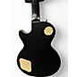 Used Epiphone Les Paul Traditional Pro Black Solid Body Electric Guitar