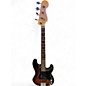 Used Fender 2016 Limited Edition American Standard "PJ" Bass Tobacco Sunburst Electric Bass Guitar thumbnail