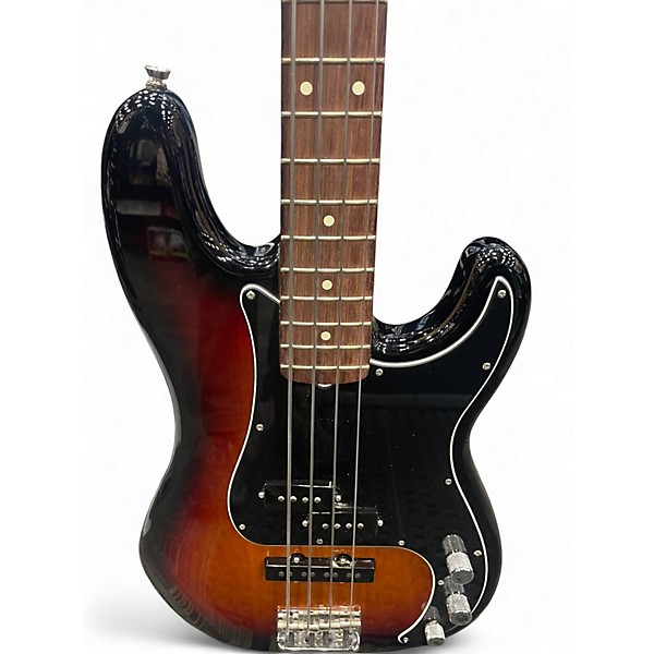 Used Fender 2016 Limited Edition American Standard "PJ" Bass Tobacco Sunburst Electric Bass Guitar