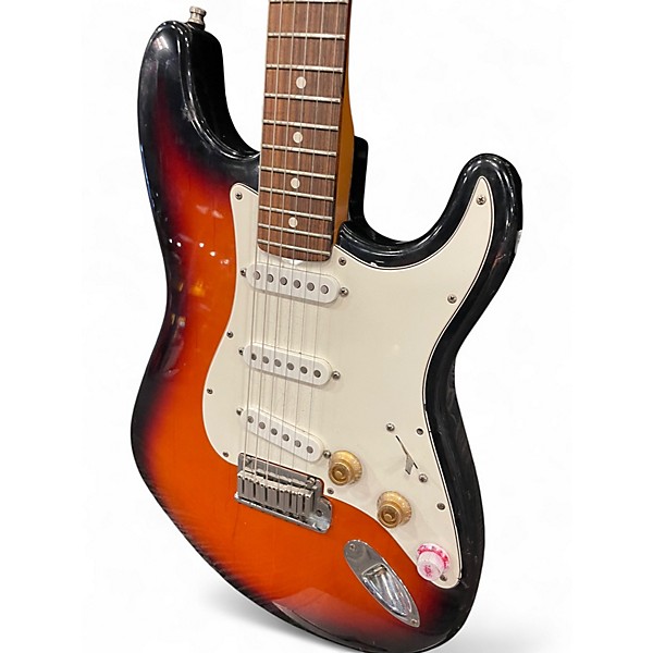 Used Fender STRATOCASTER 2 Tone Sunburst Solid Body Electric Guitar