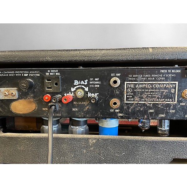 Used Ampeg V2 HEAD Tube Guitar Amp Head