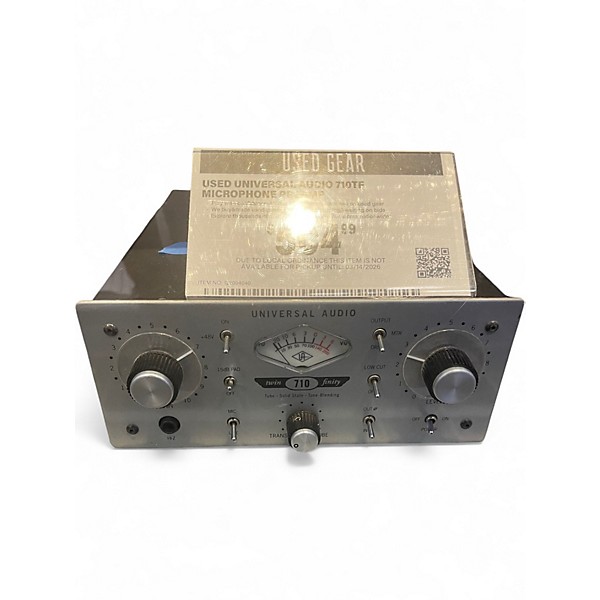 Used Universal Audio 710TF Microphone Preamp