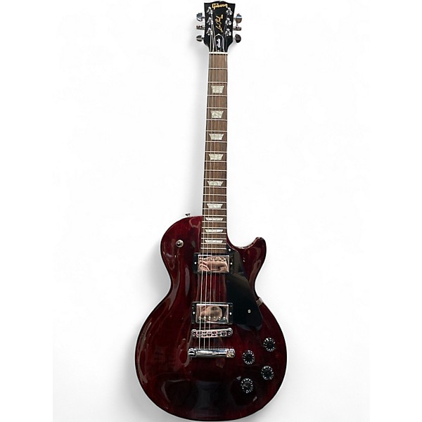 Used Gibson Les Paul Studio Red Solid Body Electric Guitar