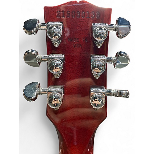 Used Gibson Les Paul Studio Red Solid Body Electric Guitar