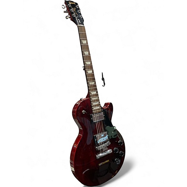 Used Gibson Les Paul Studio Red Solid Body Electric Guitar
