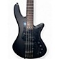 Used Schecter Guitar Research STEALTH Satin Black Electric Bass Guitar