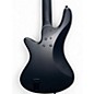 Used Schecter Guitar Research STEALTH Satin Black Electric Bass Guitar