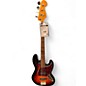Used Squier Classic Vibe '60s Fretless Jazz Bass 3 Tone Sunburst Electric Bass Guitar thumbnail