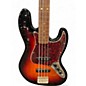 Used Squier Classic Vibe '60s Fretless Jazz Bass 3 Tone Sunburst Electric Bass Guitar