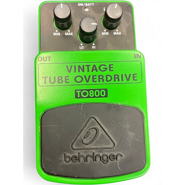 Used Behringer TO800 Vintage Tube Overdrive Effect Pedal