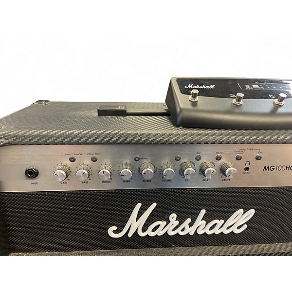 Used Marshall MG100HCFX 100W Solid State Guitar Amp Head