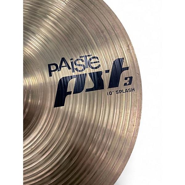 Used Paiste 10in PST3 Splash Cymbal