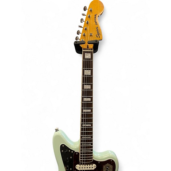 Used Squier Classic Vibe Jaguar Surf Green Solid Body Electric Guitar
