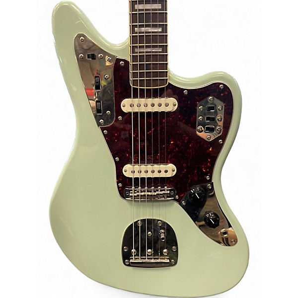 Used Squier Classic Vibe Jaguar Surf Green Solid Body Electric Guitar