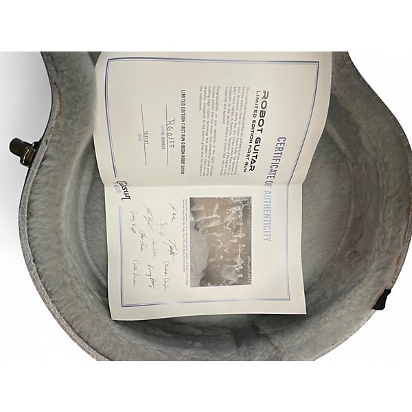 Used Gibson Les Paul Robot Limited Edition 1st Run Blue Solid Body Electric Guitar