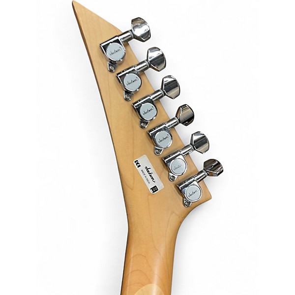 Used Jackson V Black Solid Body Electric Guitar