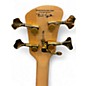 Used Spector Euro 4 Custom Natural Burl Electric Bass Guitar