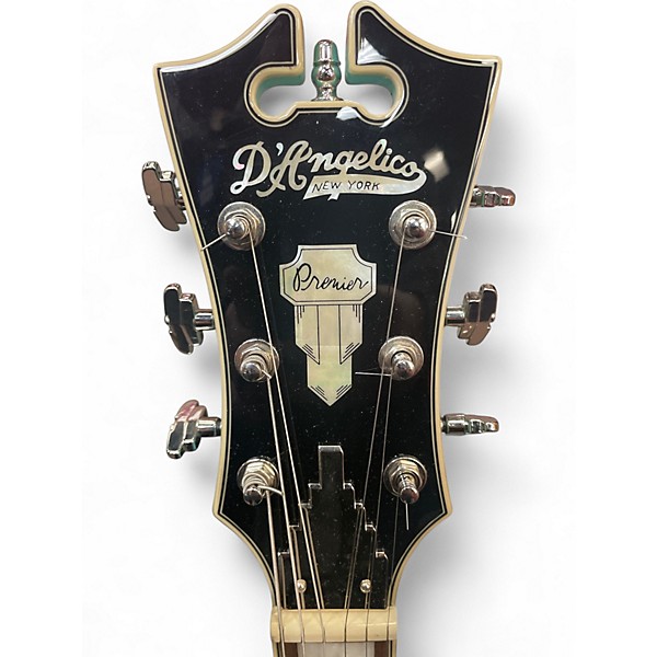 Used D'Angelico Premier Series DC Surf Green Hollow Body Electric Guitar