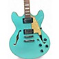 Used D'Angelico Premier Series DC Surf Green Hollow Body Electric Guitar