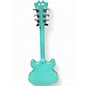 Used D'Angelico Premier Series DC Surf Green Hollow Body Electric Guitar