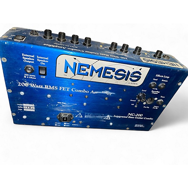 Used Eden Nemesis NC200 Bass Combo Amp