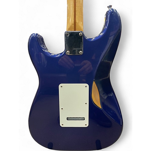 Used Fender Standard Stratocaster Midnight Blue Solid Body Electric Guitar