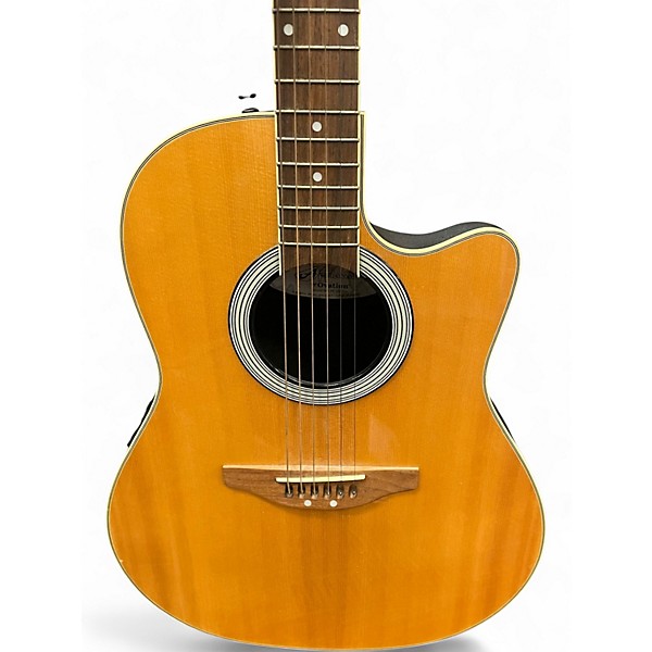 Used Applause AE 28 Natural Acoustic Electric Guitar