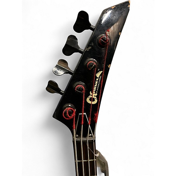 Used Charvel 3b Black Electric Bass Guitar
