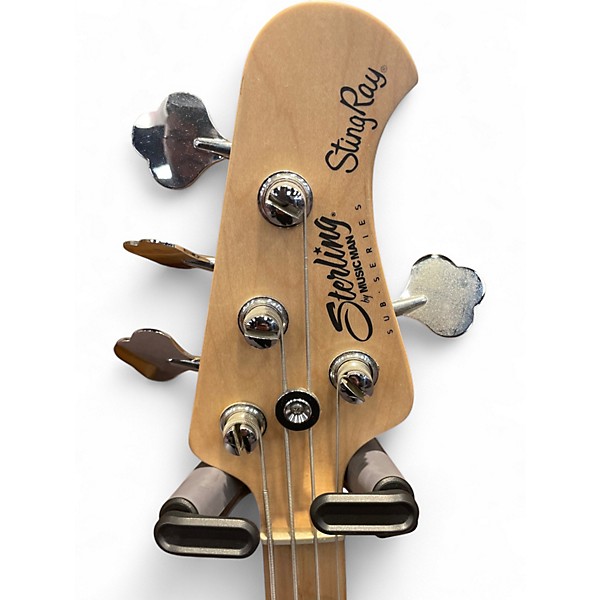 Used Sterling by Music Man S.U.B. StingRay RAY4 SUNBURST Electric Bass Guitar