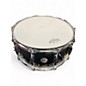 Used Gretsch Drums 14in BLACK NICKEL OVER STEEL Gunmetal Gray Drum thumbnail