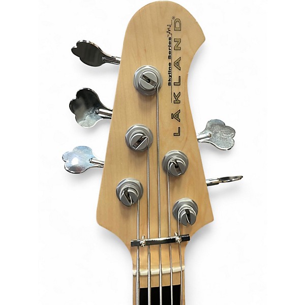 Used Lakland DJ5 Skyline Darryl Jones Signature 5 String Natural Electric Bass Guitar