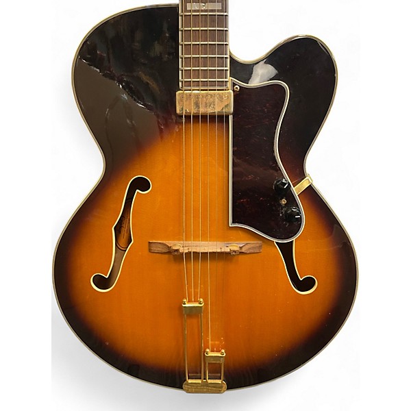 Used Epiphone Emperor AS Tobacco Burst Hollow Body Electric Guitar