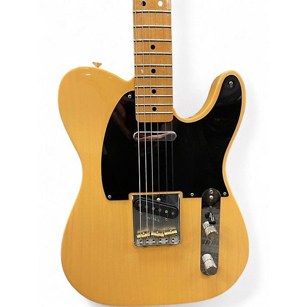 Used 2018 Fender Classic Player Baja Telecaster Butterscotch Solid Body Electric Guitar