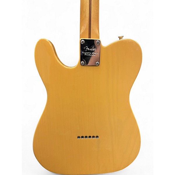 Used 2018 Fender Classic Player Baja Telecaster Butterscotch Solid Body Electric Guitar