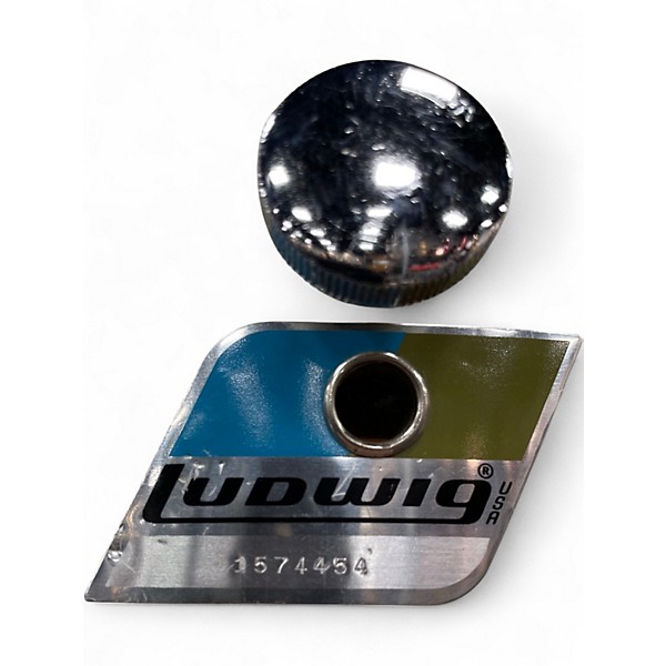 Vintage 1970s Ludwig 6 Piece Blue & Olive Era  White Marine Pearl Drum Kit