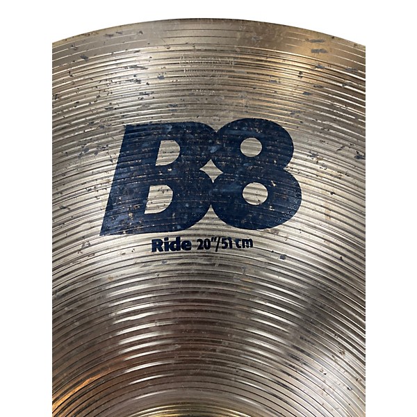 Used SABIAN 20in B8 Ride Cymbal