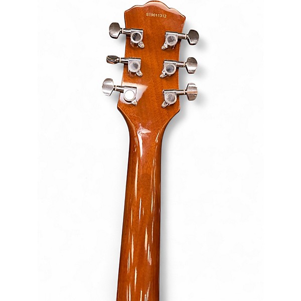 Used Washburn Oscar Schmidt OE20 Gold Top Solid Body Electric Guitar