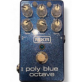 Used MXR M306 POLY BLUE OCTAVE Effect Pedal