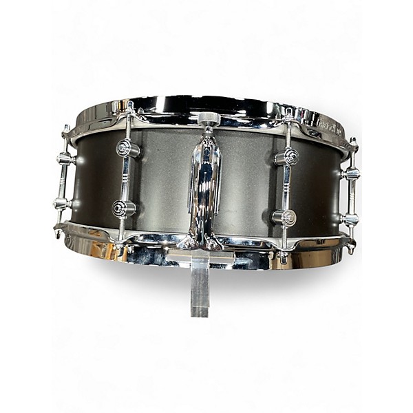 Used Gretsch Drums 14X5.5 GAS5514 Brooklyn Standard Mike Johnston Satin Black Drum
