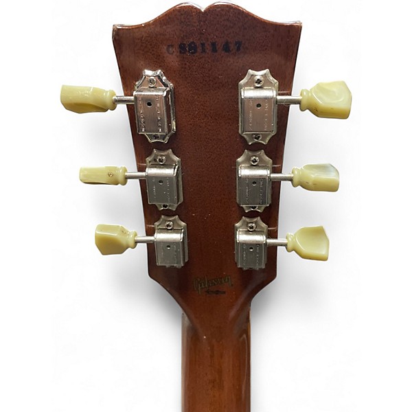 Used 2008 Gibson CUSTOM SHOP CLASS 5 Q Blue Burst Solid Body Electric Guitar