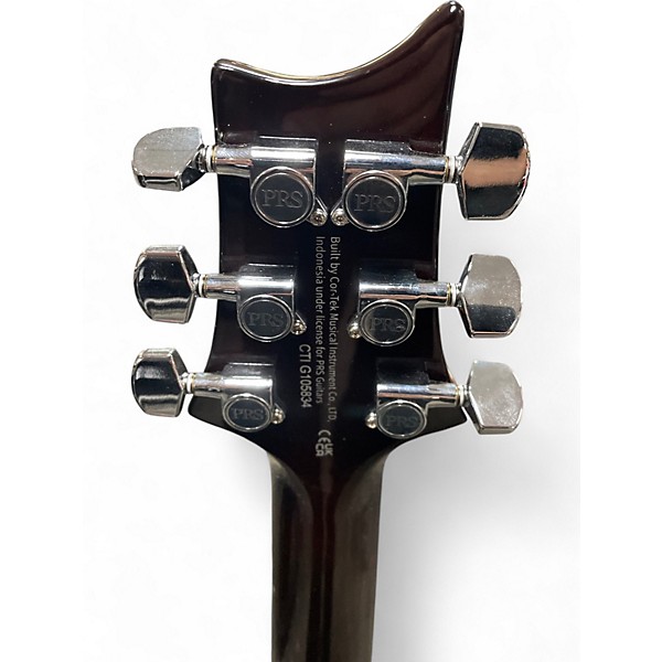 Used PRS SE Custom 24 Semi-Hollowbody Piezo 2 Color Sunburst Hollow Body Electric Guitar