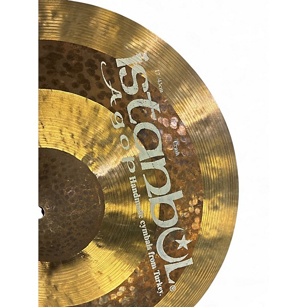 Used Istanbul Agop 17in Sultan Crash Cymbal